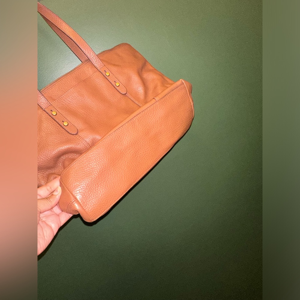 FOSSIL Jenna Tote Genuine Leather Y2K Bag - Picture 9 of 13